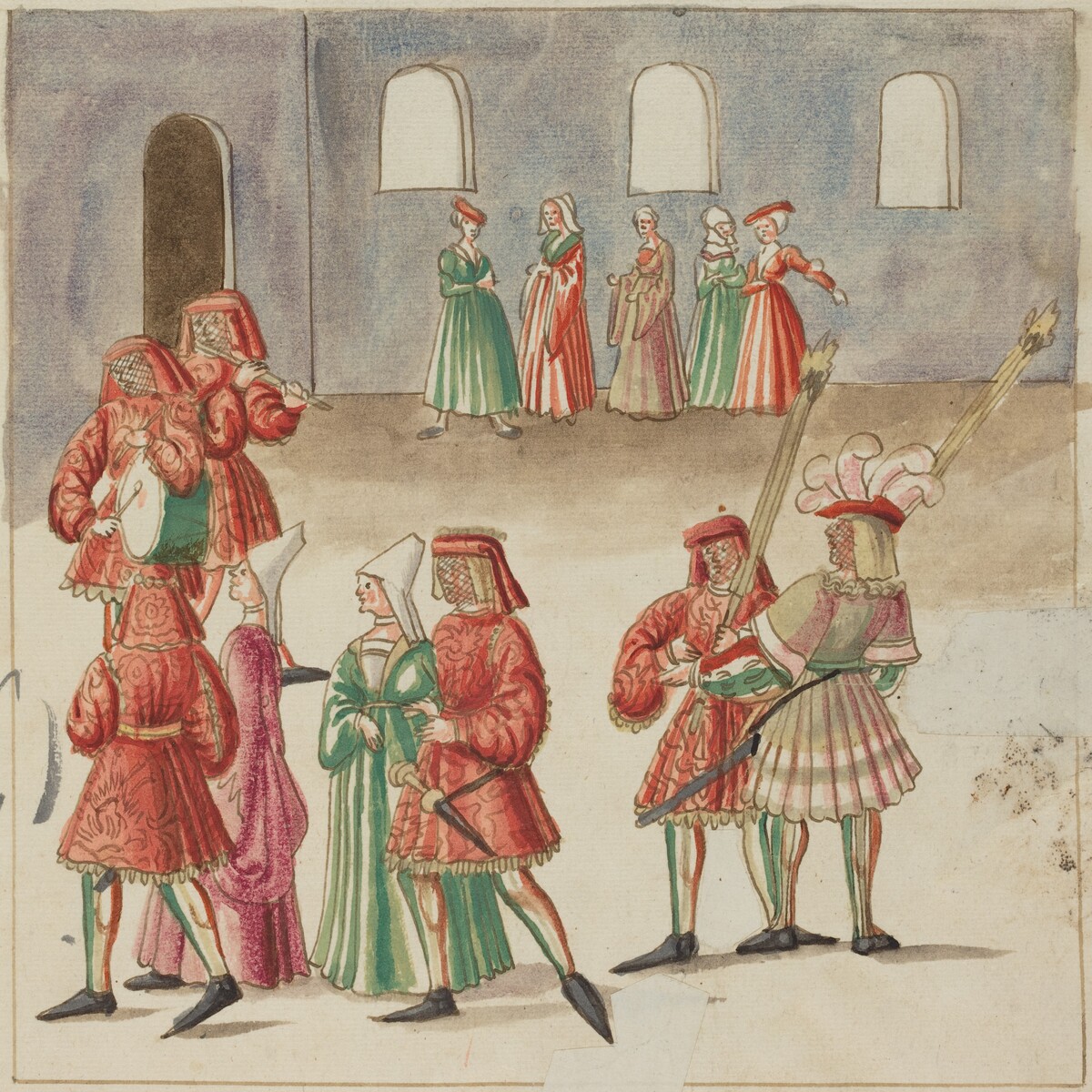 Masquerade by German 16th Century