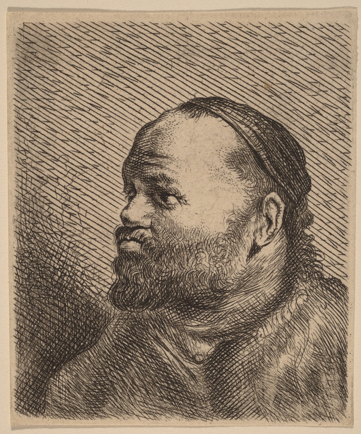 Bust of a Man with Thick Lips by Jan Lievens