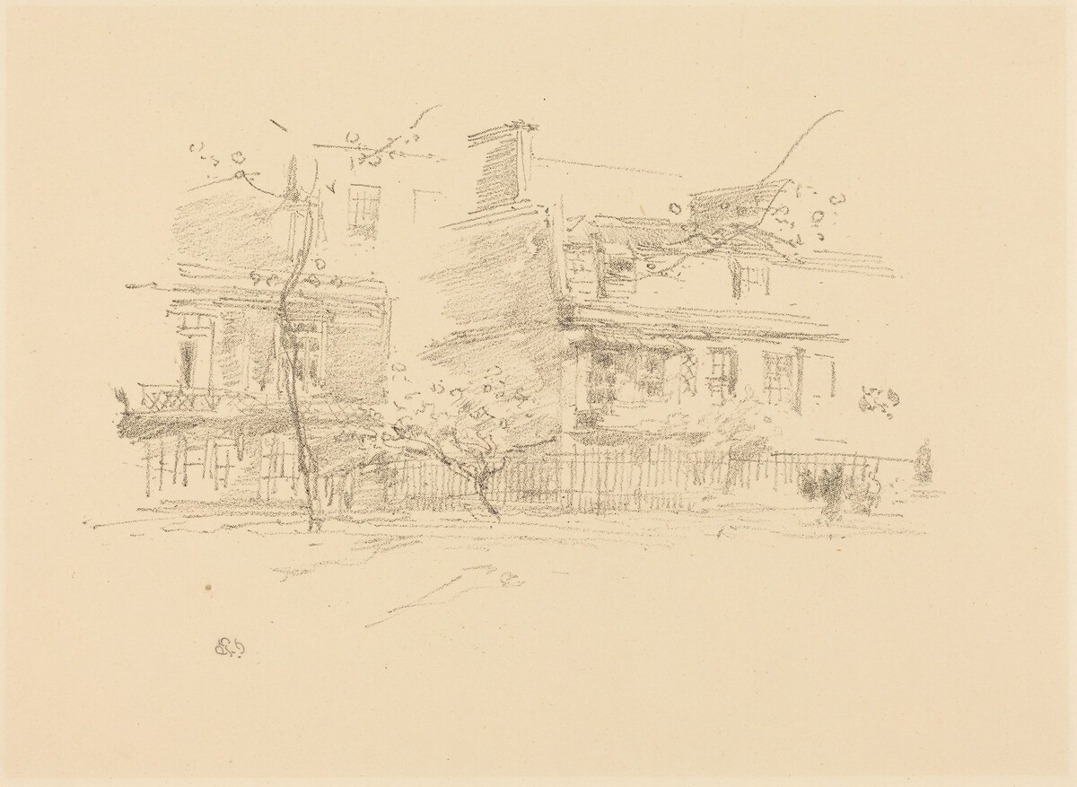 Lindsay Row, Chelsea by James McNeill Whistler