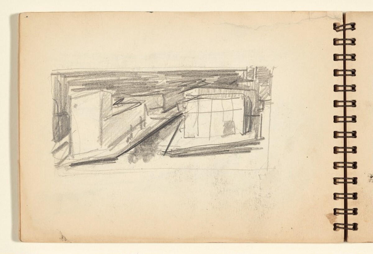 Sketchbook by Mark Rothko