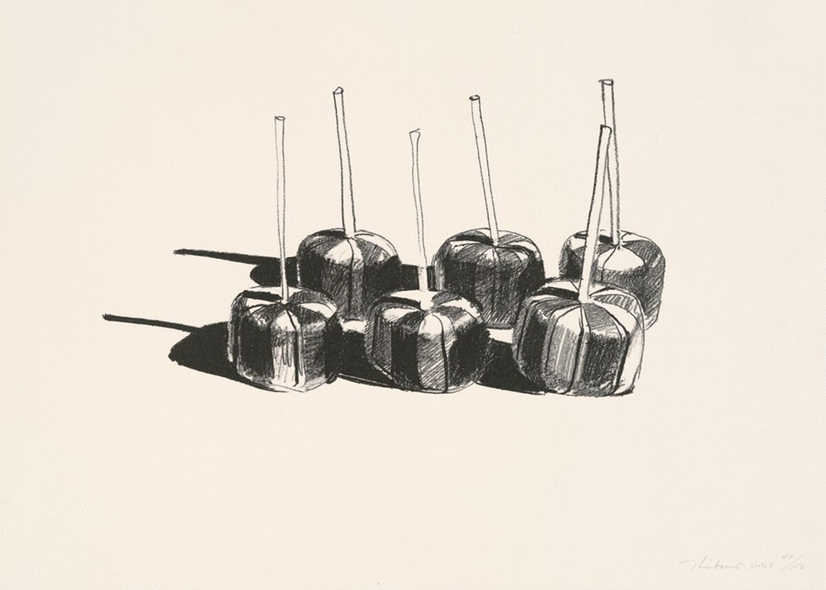 Suckers State I by Wayne Thiebaud