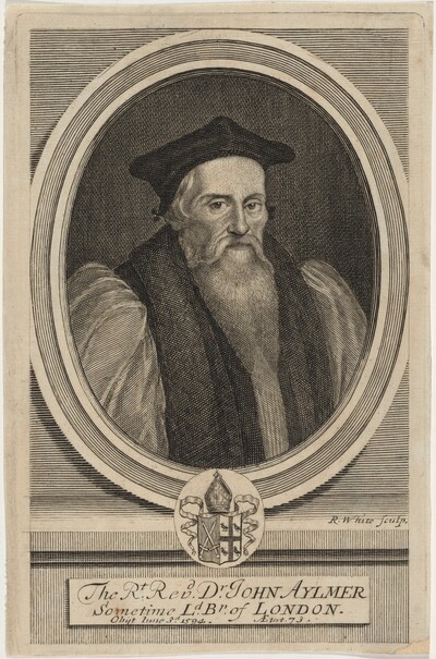 John Aylmer, D.D., Bishop of London, Preceptor to Lady Jane Grey