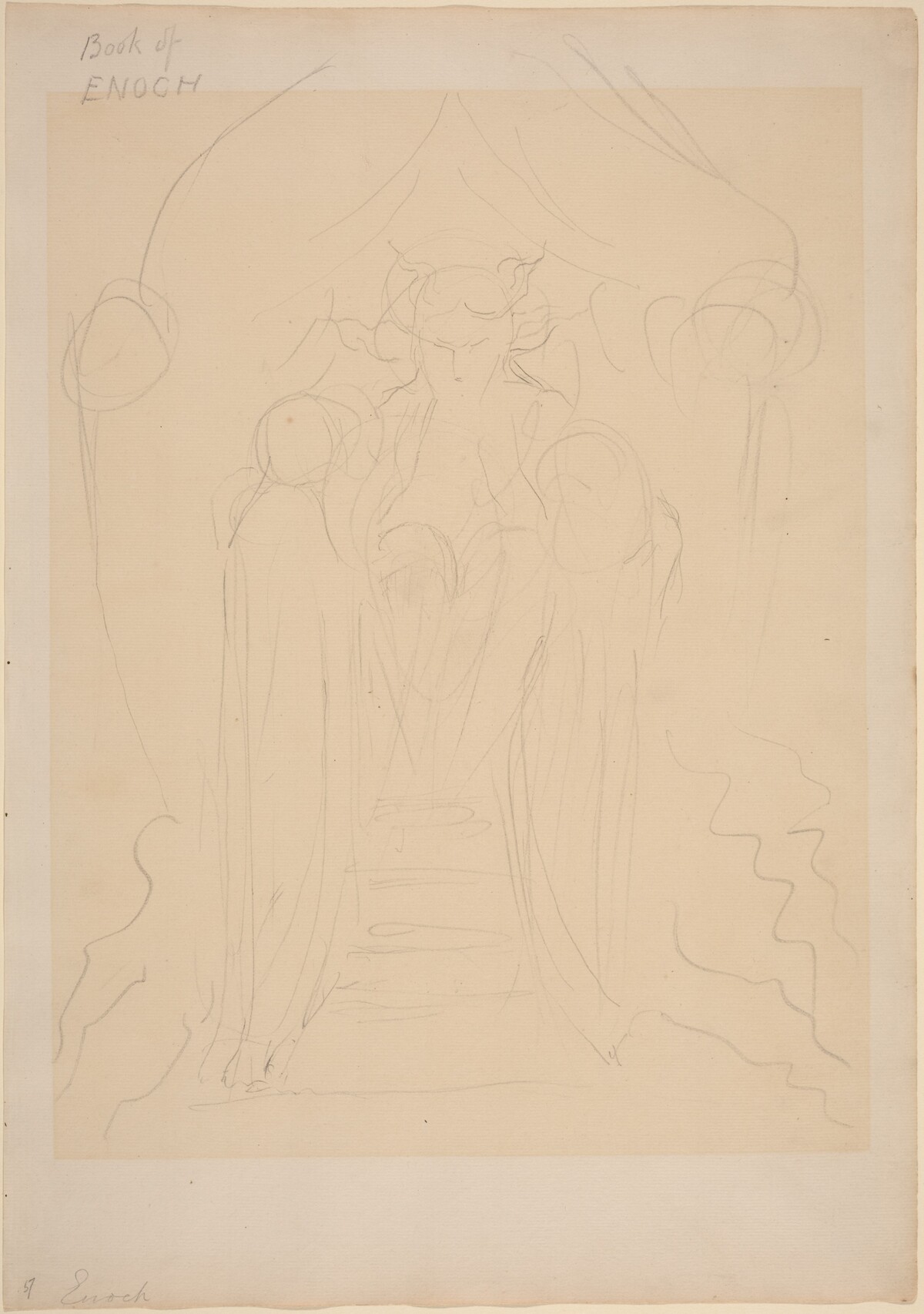 Enoch before the Great Glory by William Blake