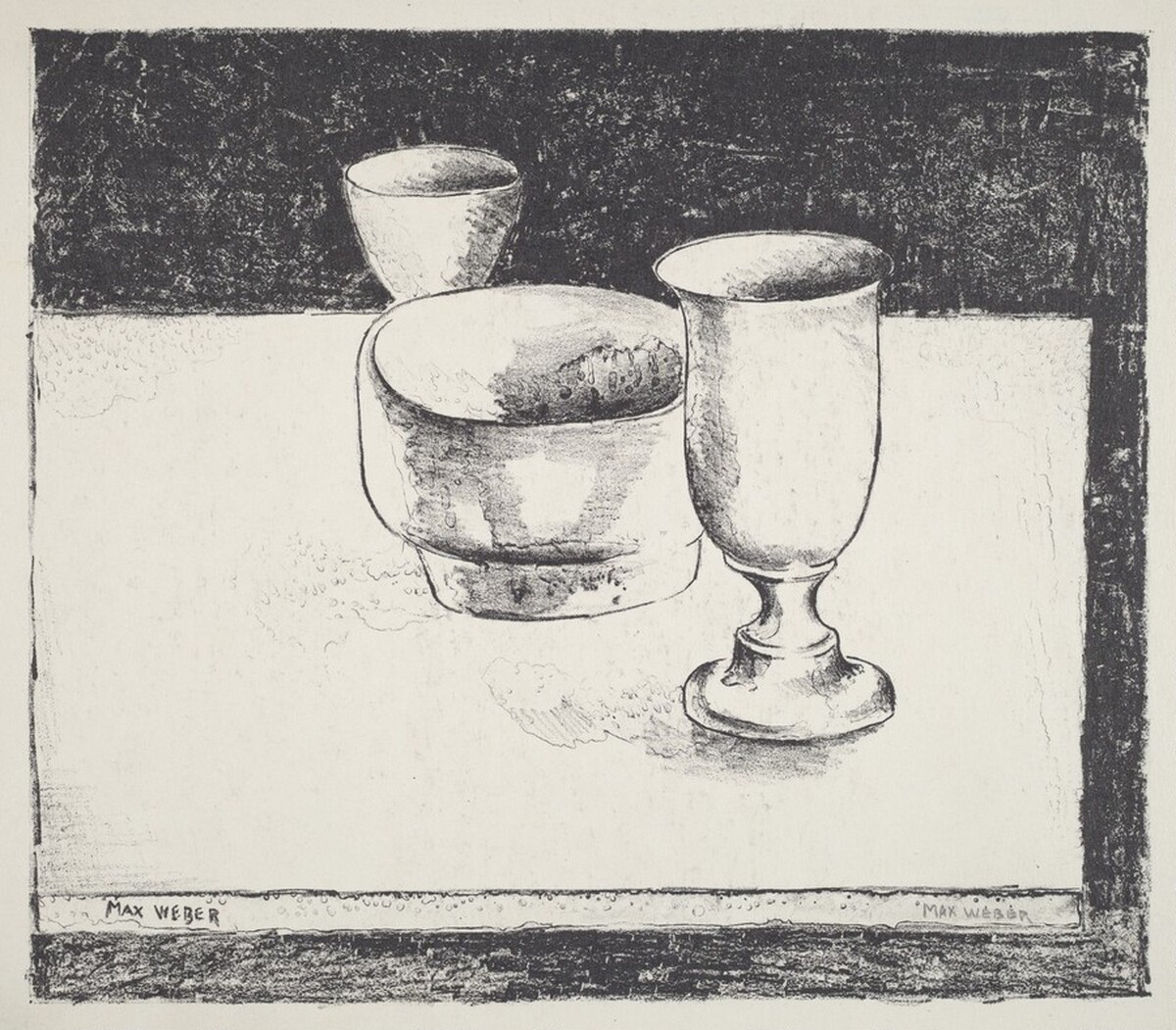 Pewter Cup by Max Weber