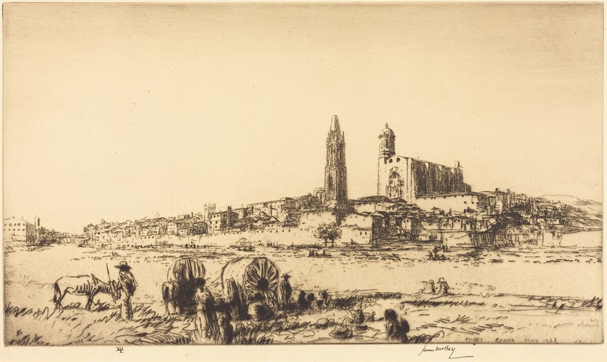 Gerona by James McBey