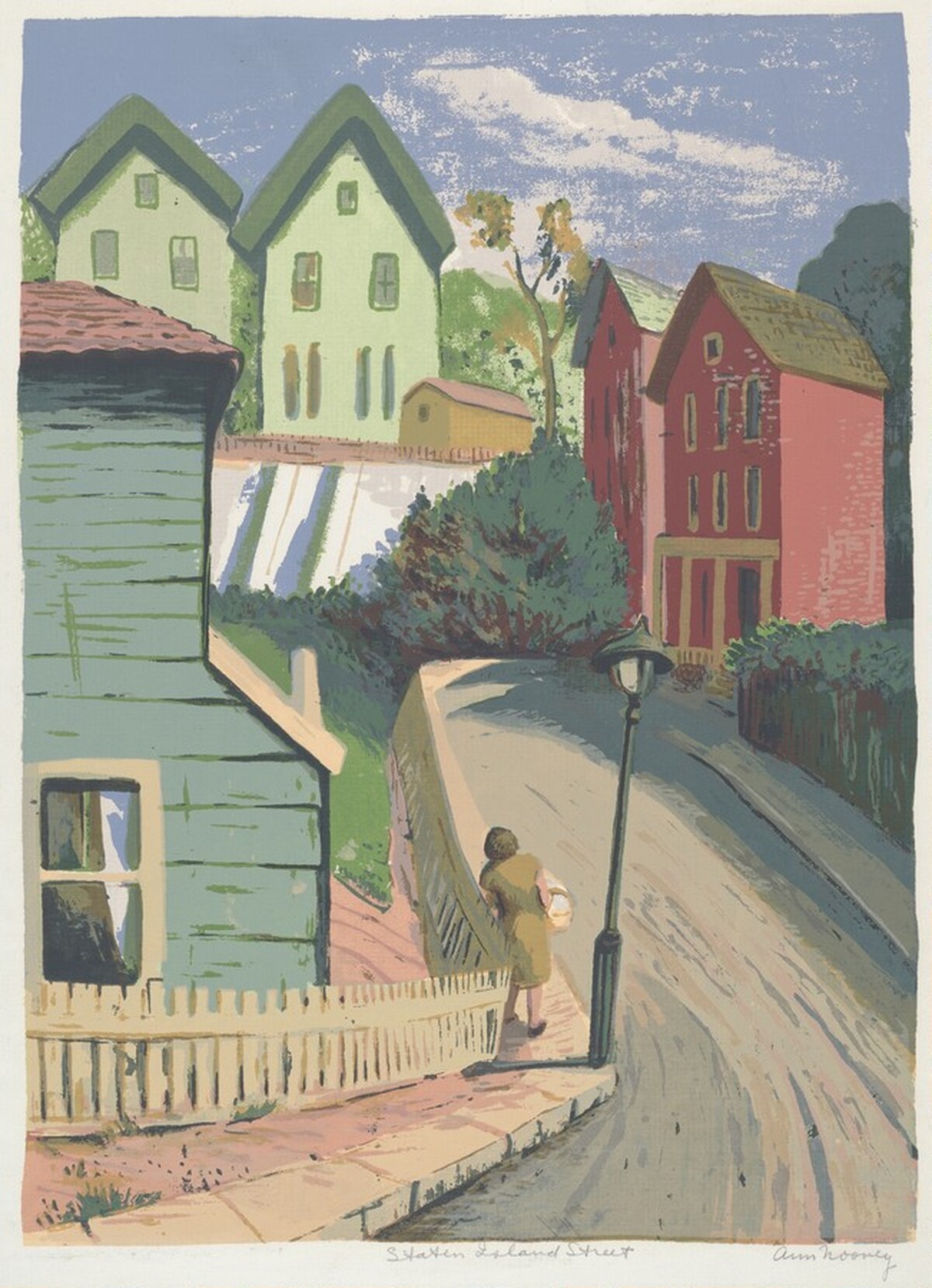 Staten Island Street by Ann Nooney
