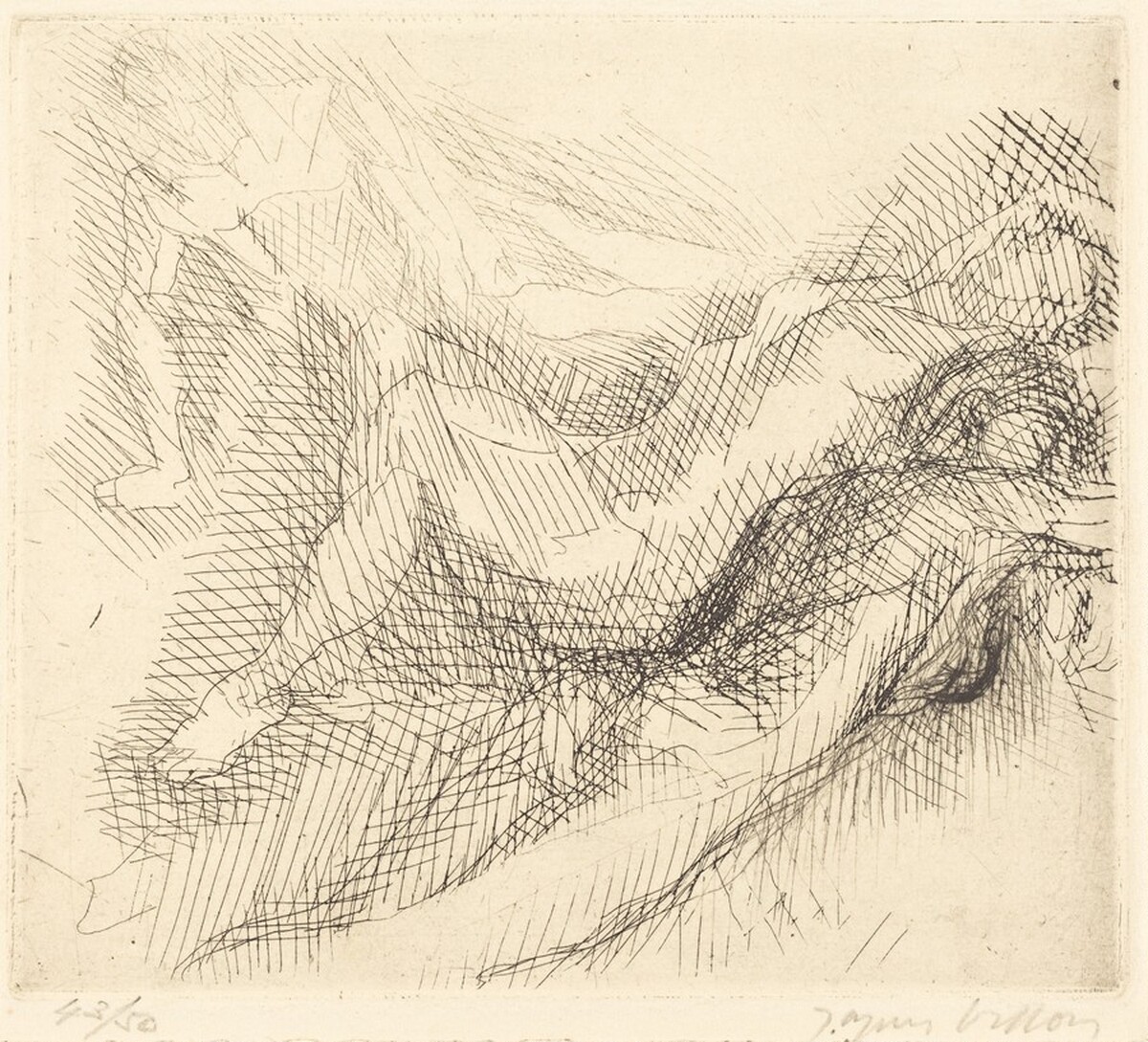 Three Figures by Jacques Villon
