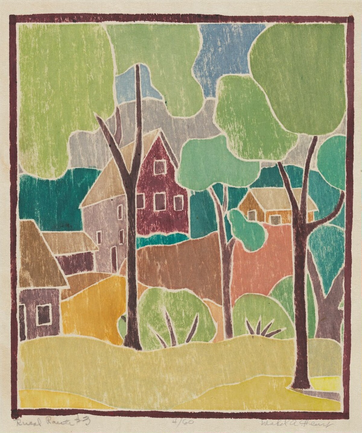 Rural Route #3 by Mabel Ameila Hewit