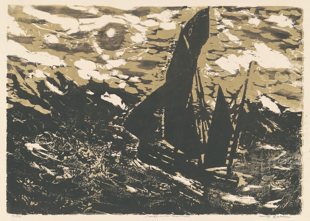 Swift in the Moonlight by Max Kahn