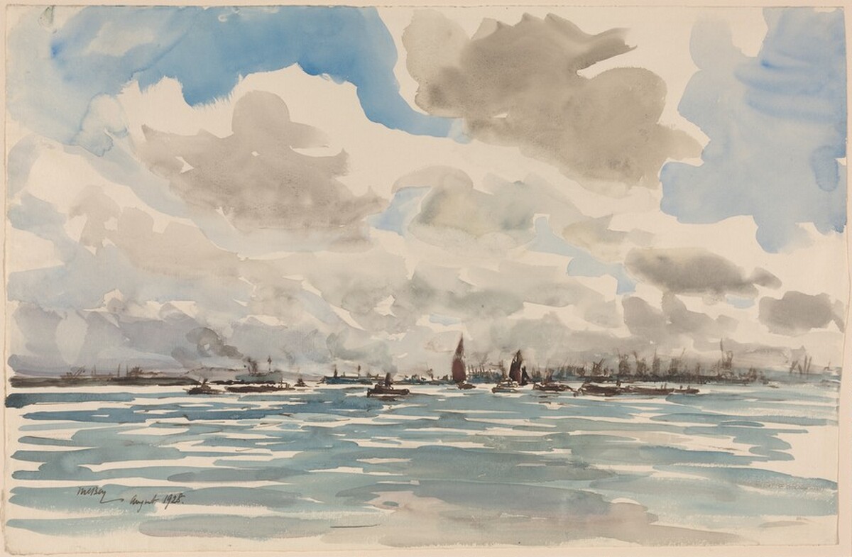 Gallions Reach by James McBey