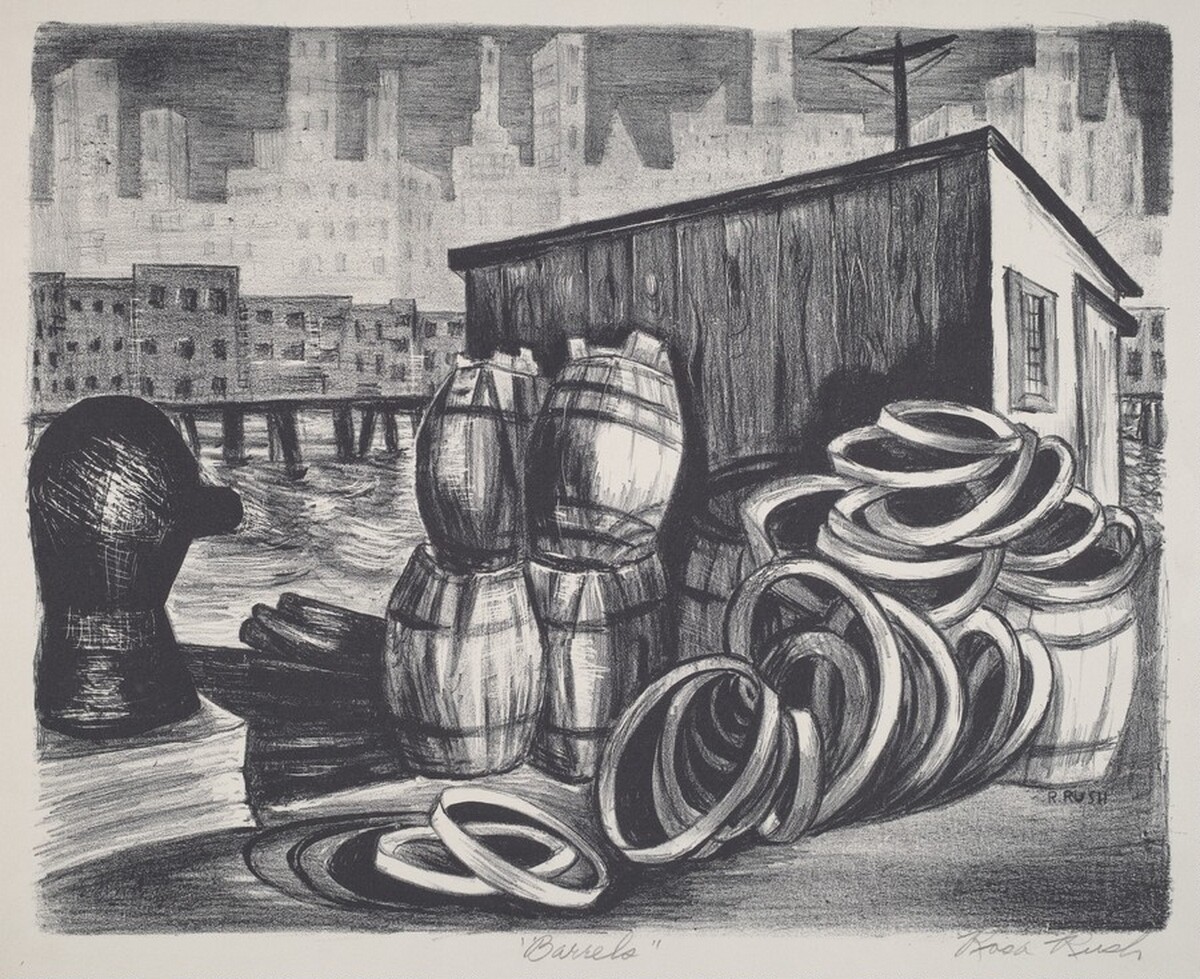 Barrels by Rosalie Rush
