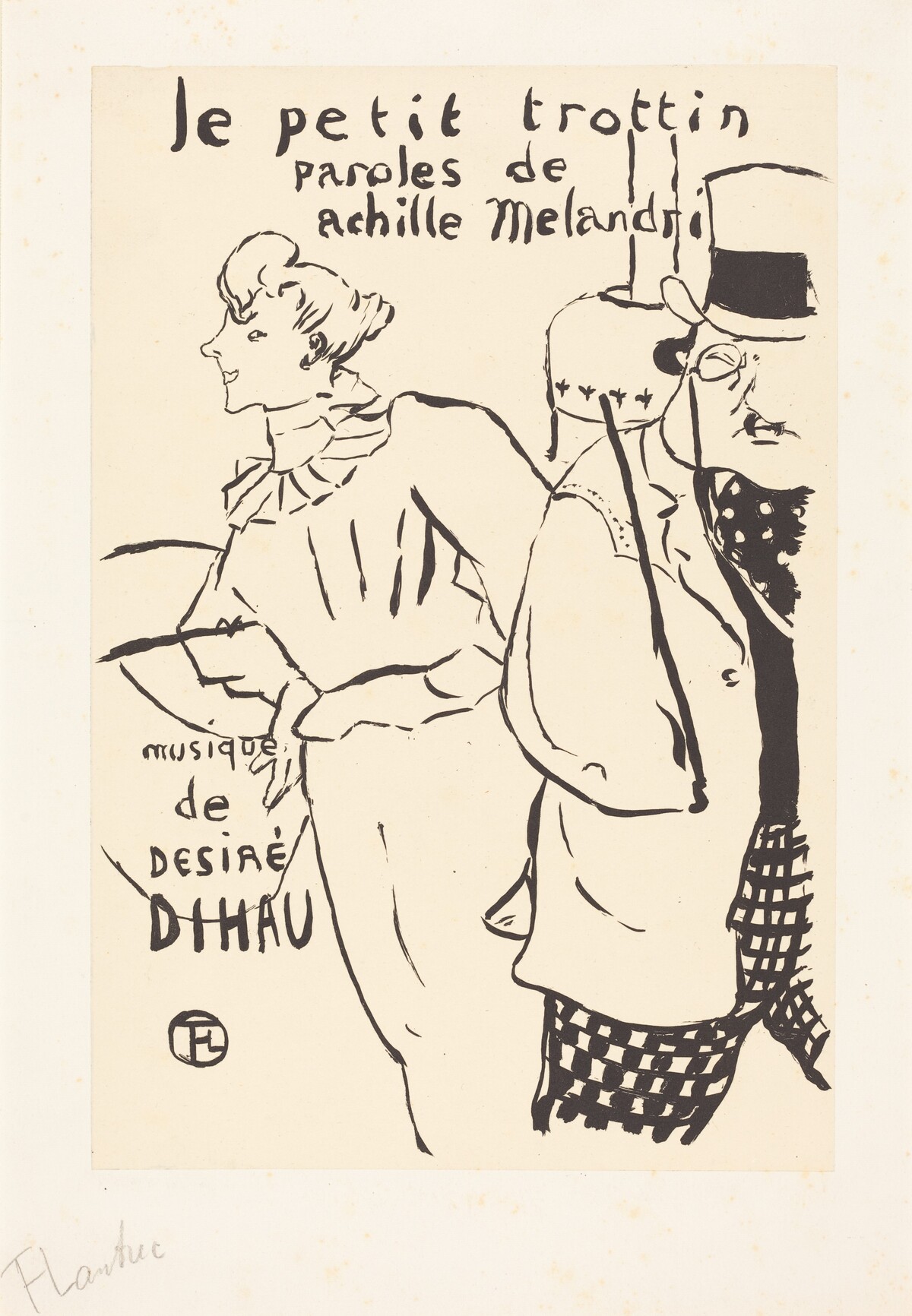 The Little Errand-Girl (Le petit trottin) by Henri de Toulouse-Lautrec