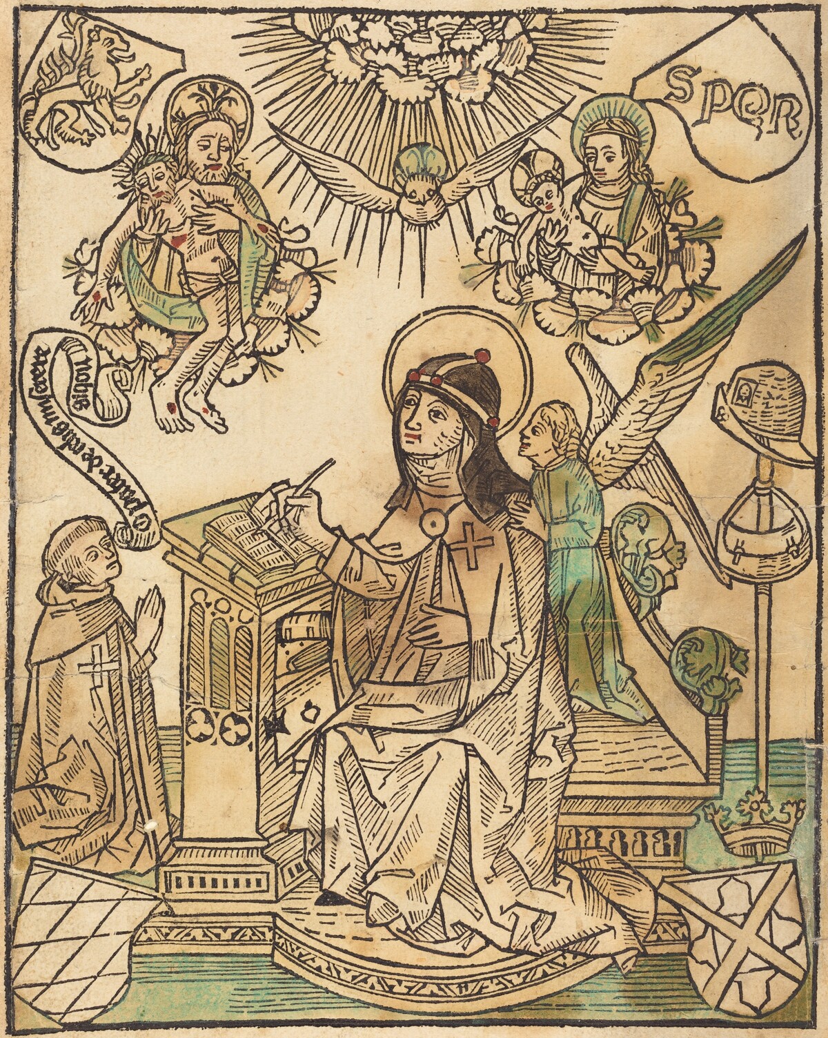 Saint Bridget by German 15th Century