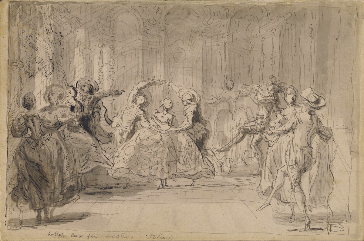 Ballet from "The Rival Fairies" by Gabriel Jacques de Saint-Aubin