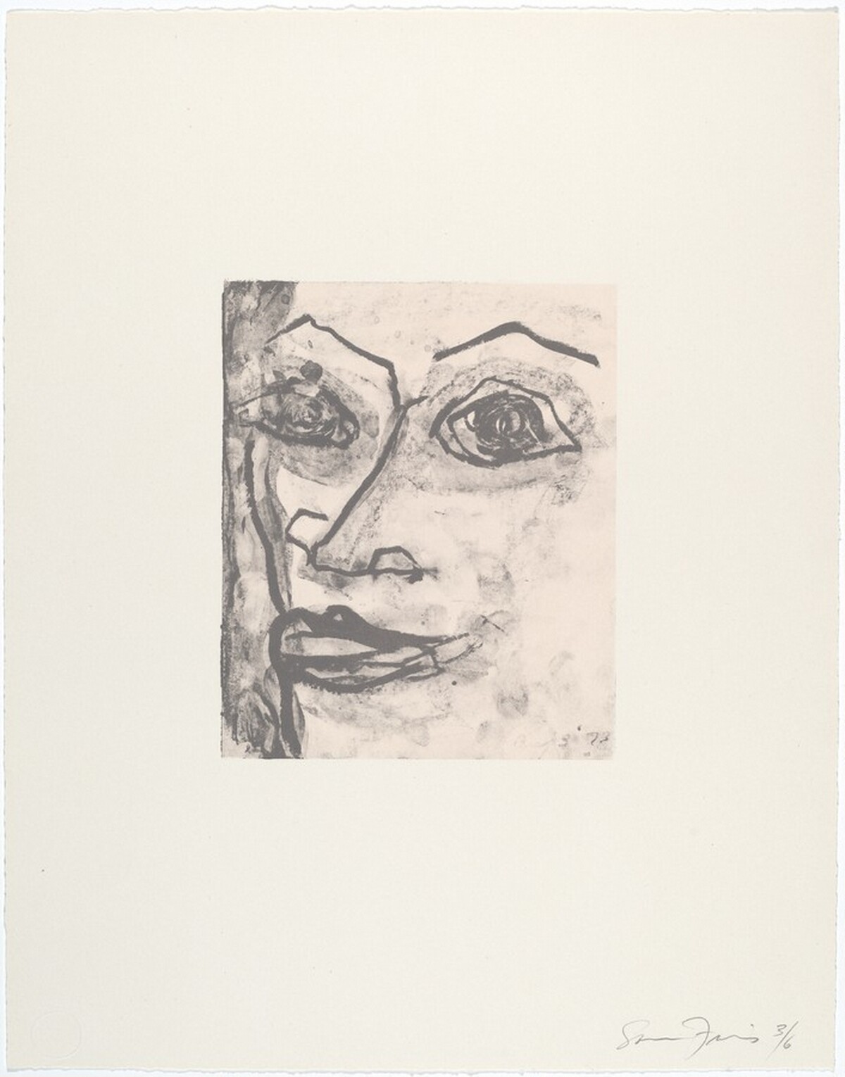 Self-Portrait by Sam Francis