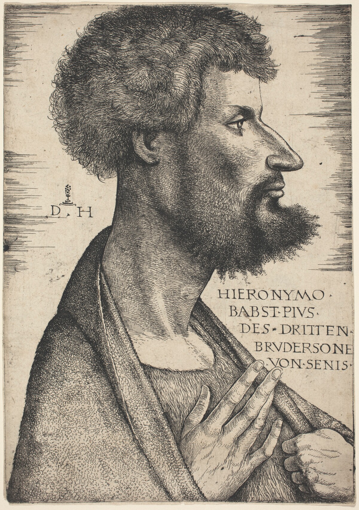 Girolamo da Siena by Daniel Hopfer