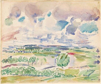 Fields and Sky