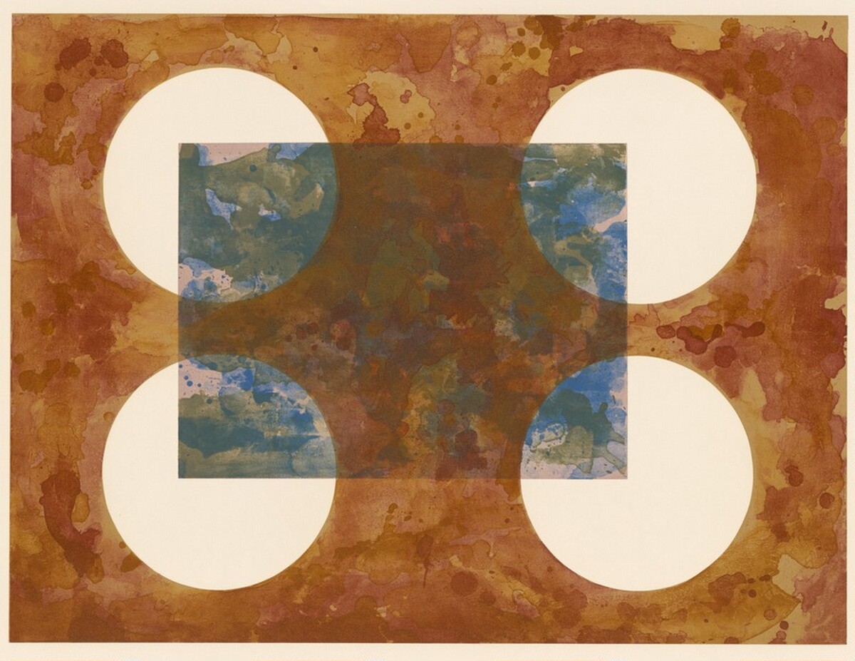 Four Circle by Ronald Davis