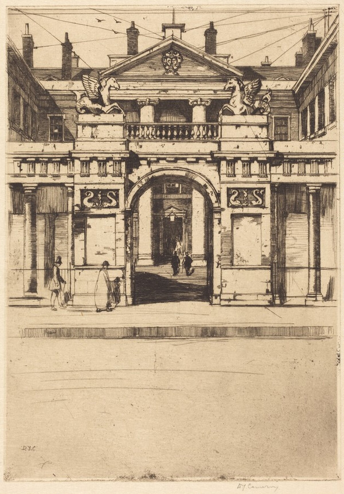 The Admiralty by David Young Cameron