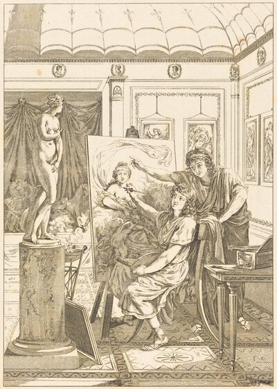 Imitation d'anacreon: Le portrait d'iris