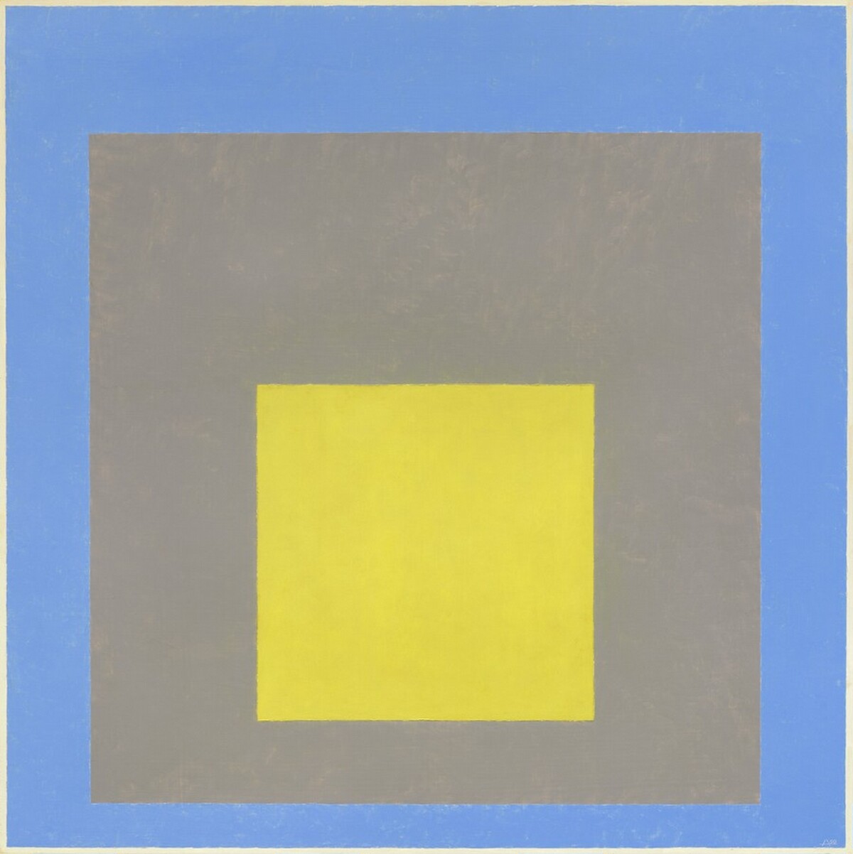 Study for Homage to the Square: Light Rising by Josef Albers