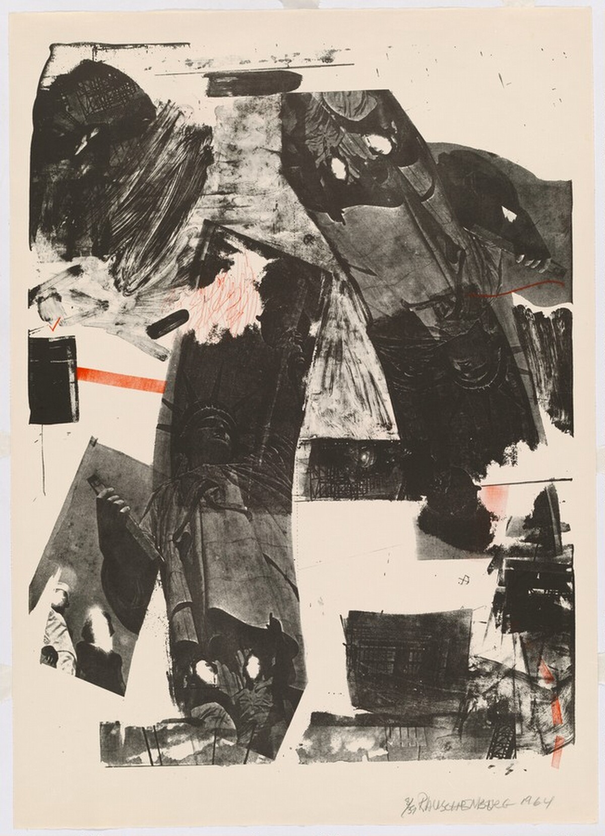 Front Roll by Robert Rauschenberg