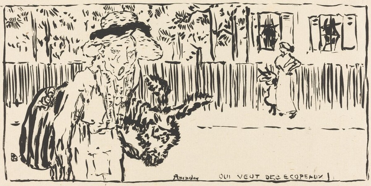 Arcachon. Qui veut des écopeaux! by Pierre Bonnard