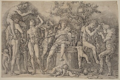 Bacchanal with a Wine Vat
