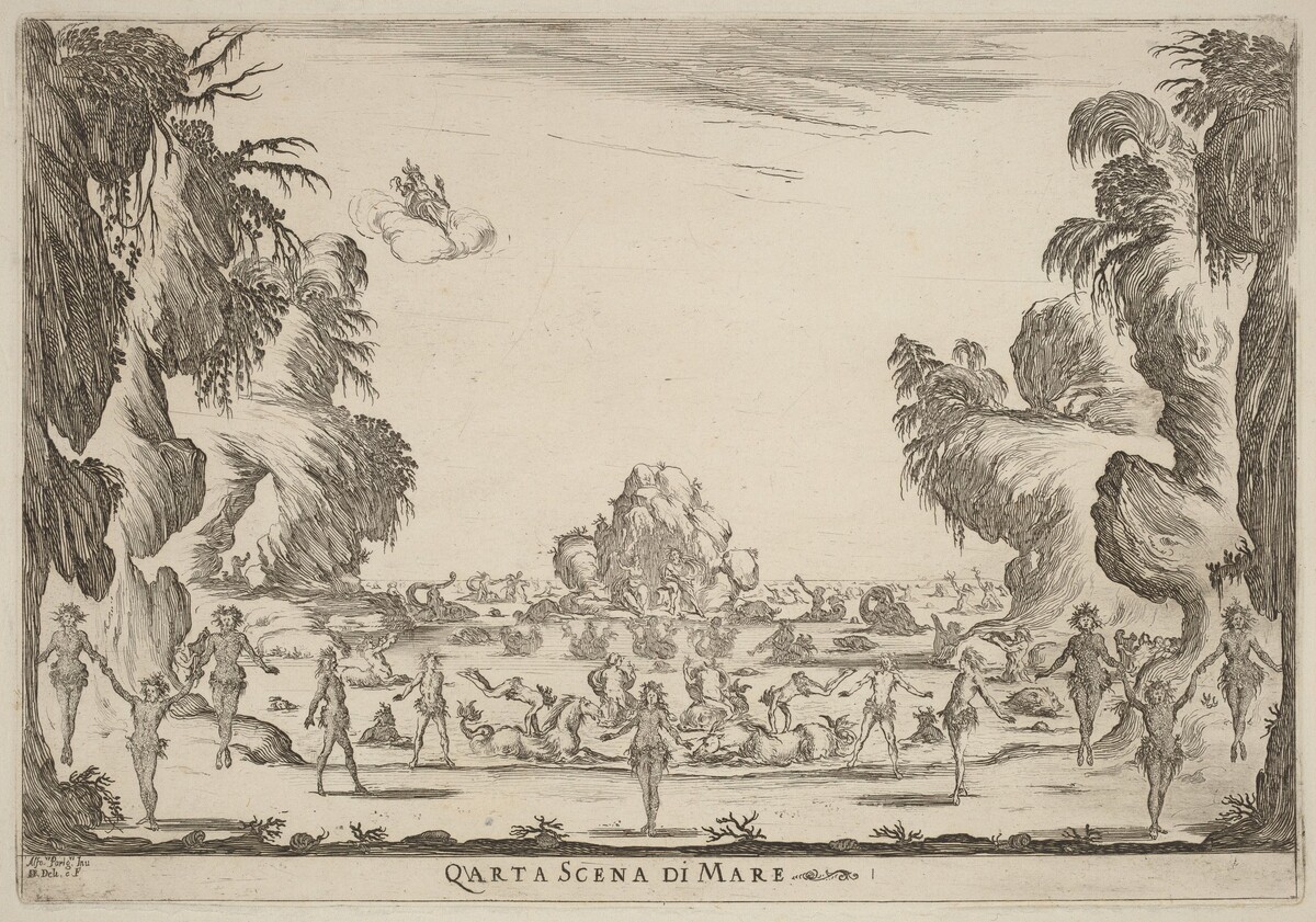 Quarta Scena di Mare by Stefano Della Bella