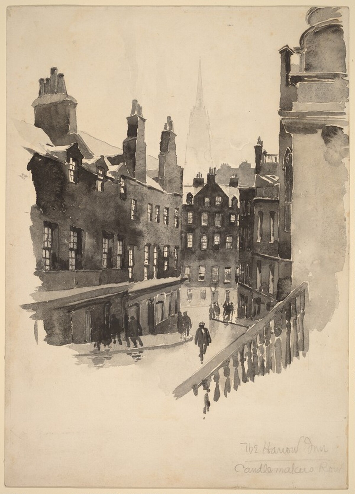 The Harrow Inn by Joseph Pennell