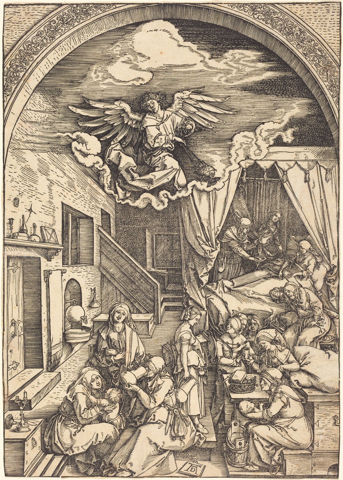 The Birth of the Virgin by Albrecht Dürer