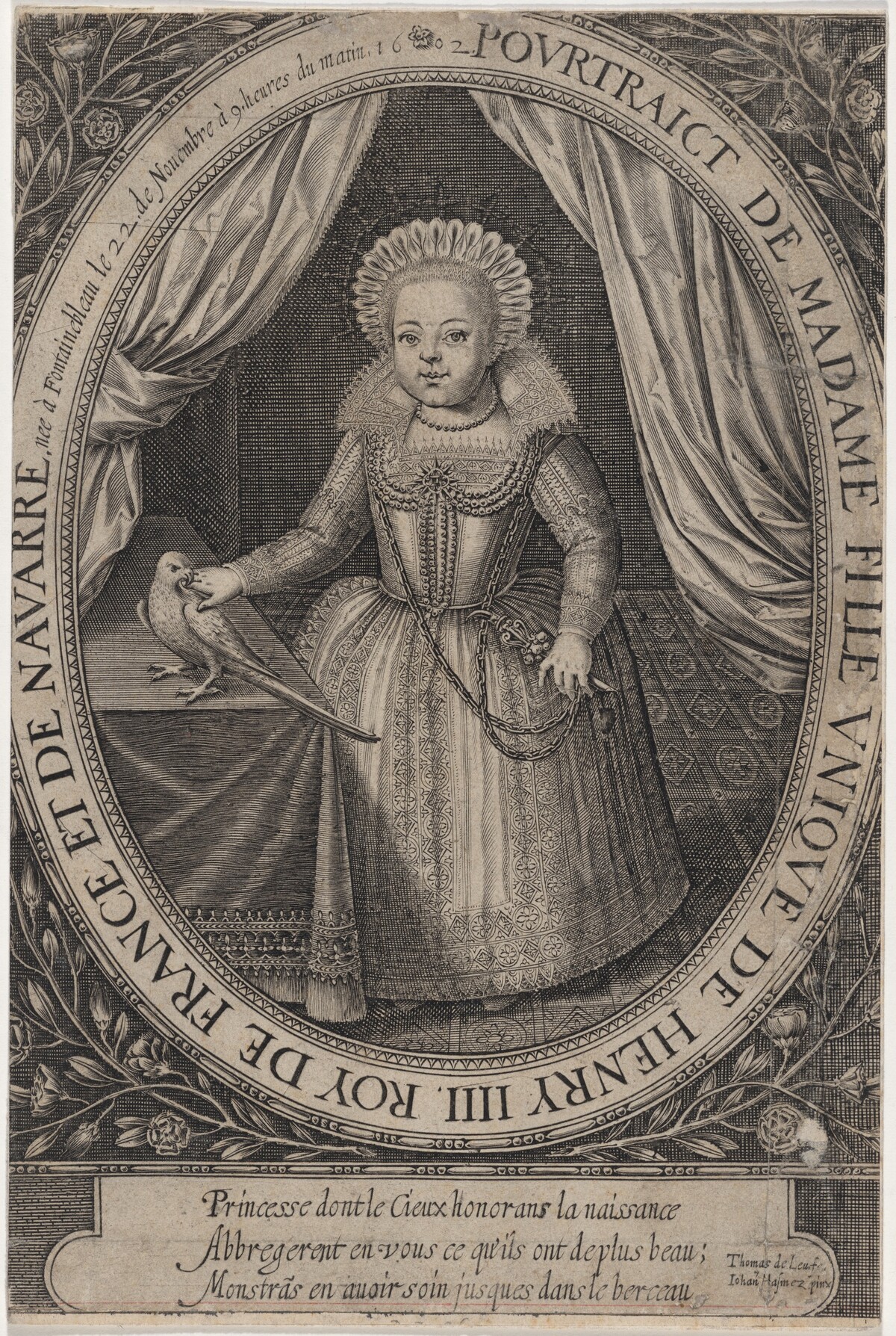 Elizabeth de Bourbon by Thomas de Leu