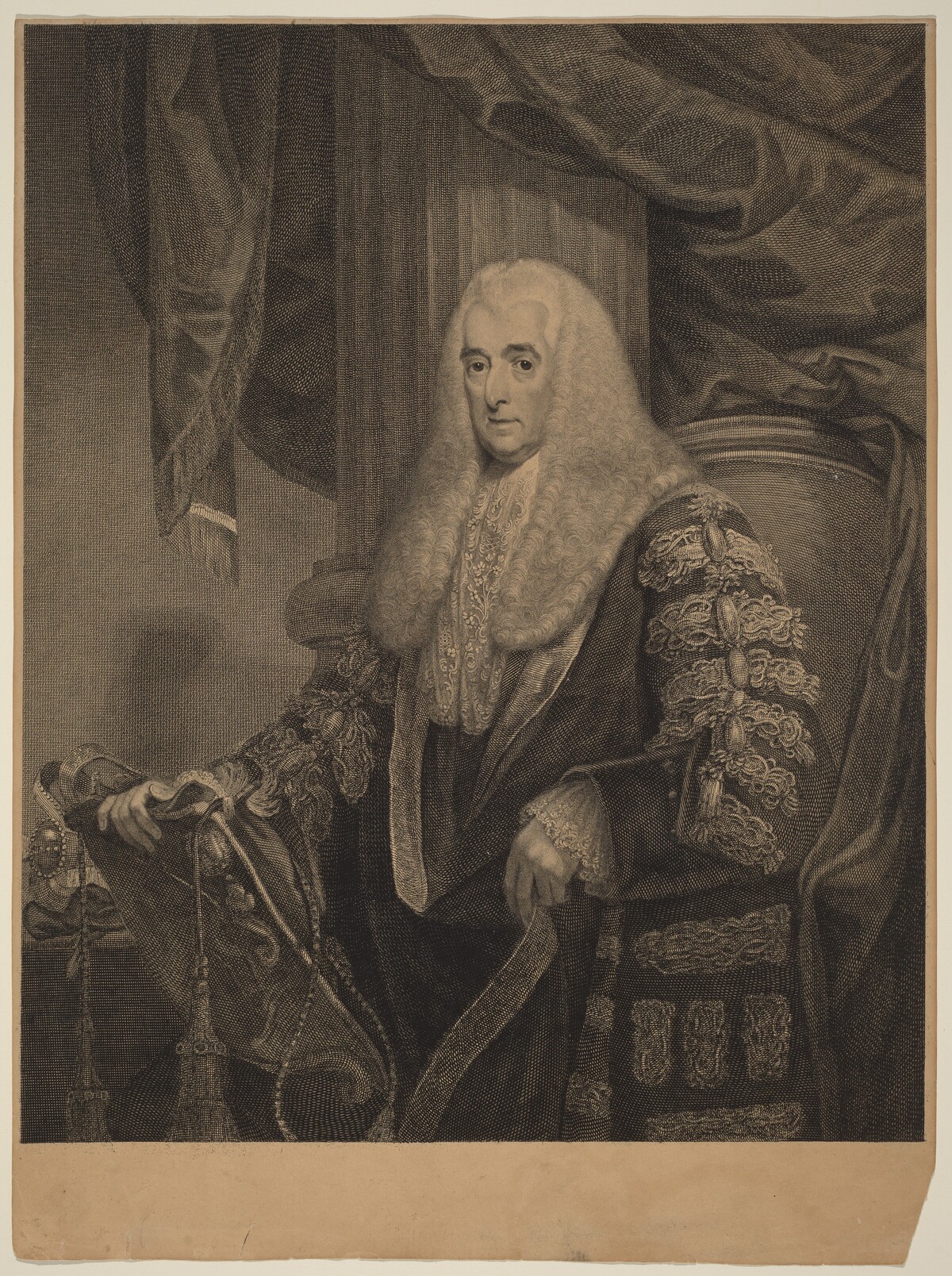 Alexander, Lord Loughborough by Francesco Bartolozzi after James Northcote