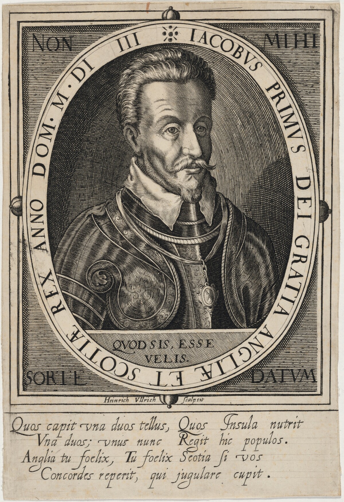 James I by Heinrich Ullrich