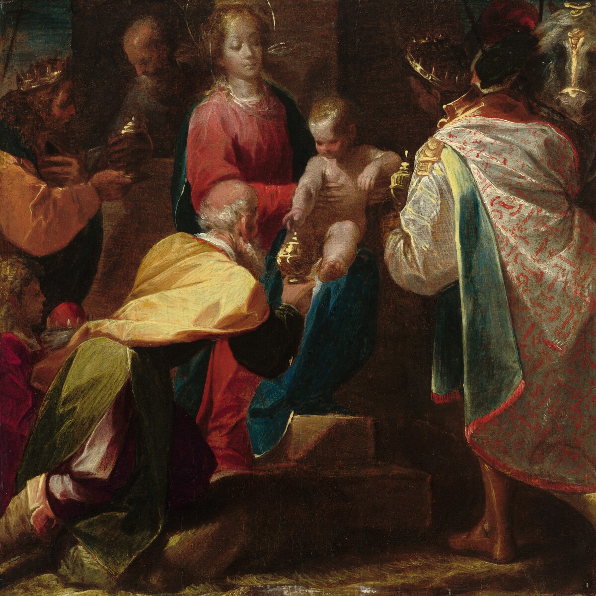 The Adoration of the Magi by Pier Francesco Mazzucchelli, called Morazzone