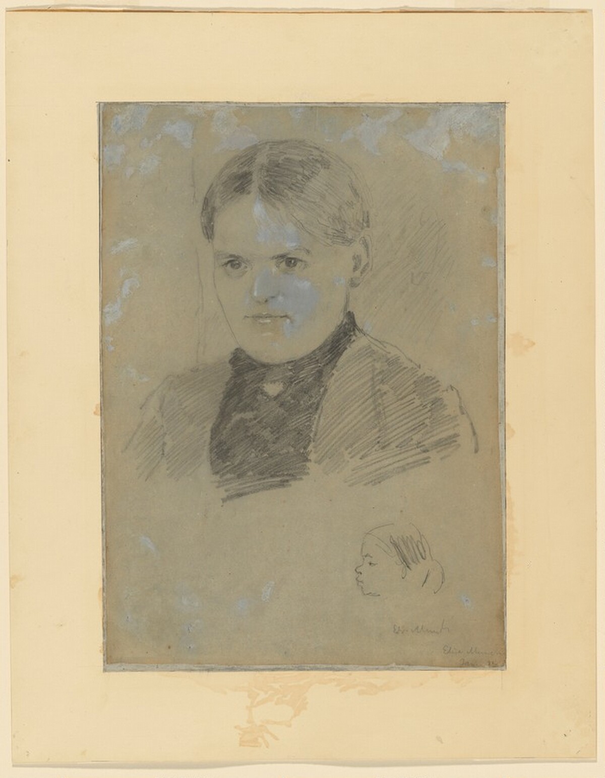 Elise Munch by Edvard Munch