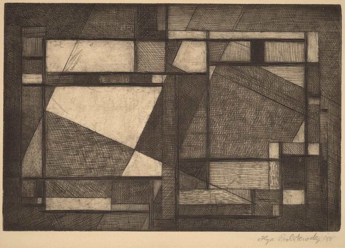 Untitled (Abstract) by Ilya Bolotowsky