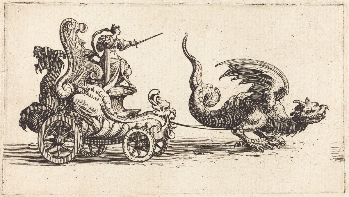 Entry of Monseigneur Henry de Lorraine, Marquis de Moy, under the Name of Pirandre by Jacques Callot