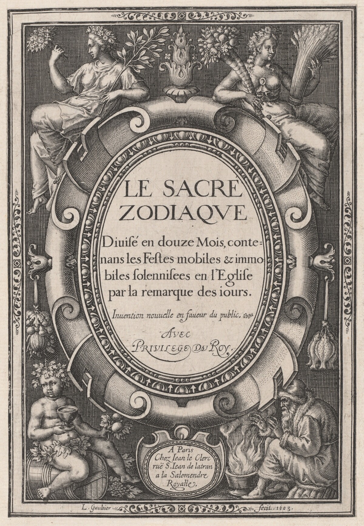 Title Page by Léonard Gaultier