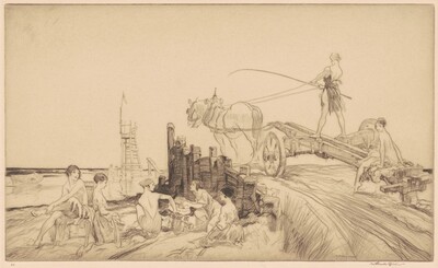 Amazons on a Breton Beach