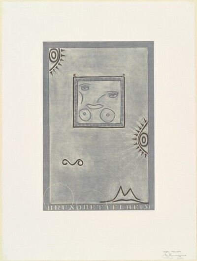 Untitled (White Mezzotint) [trial proof]