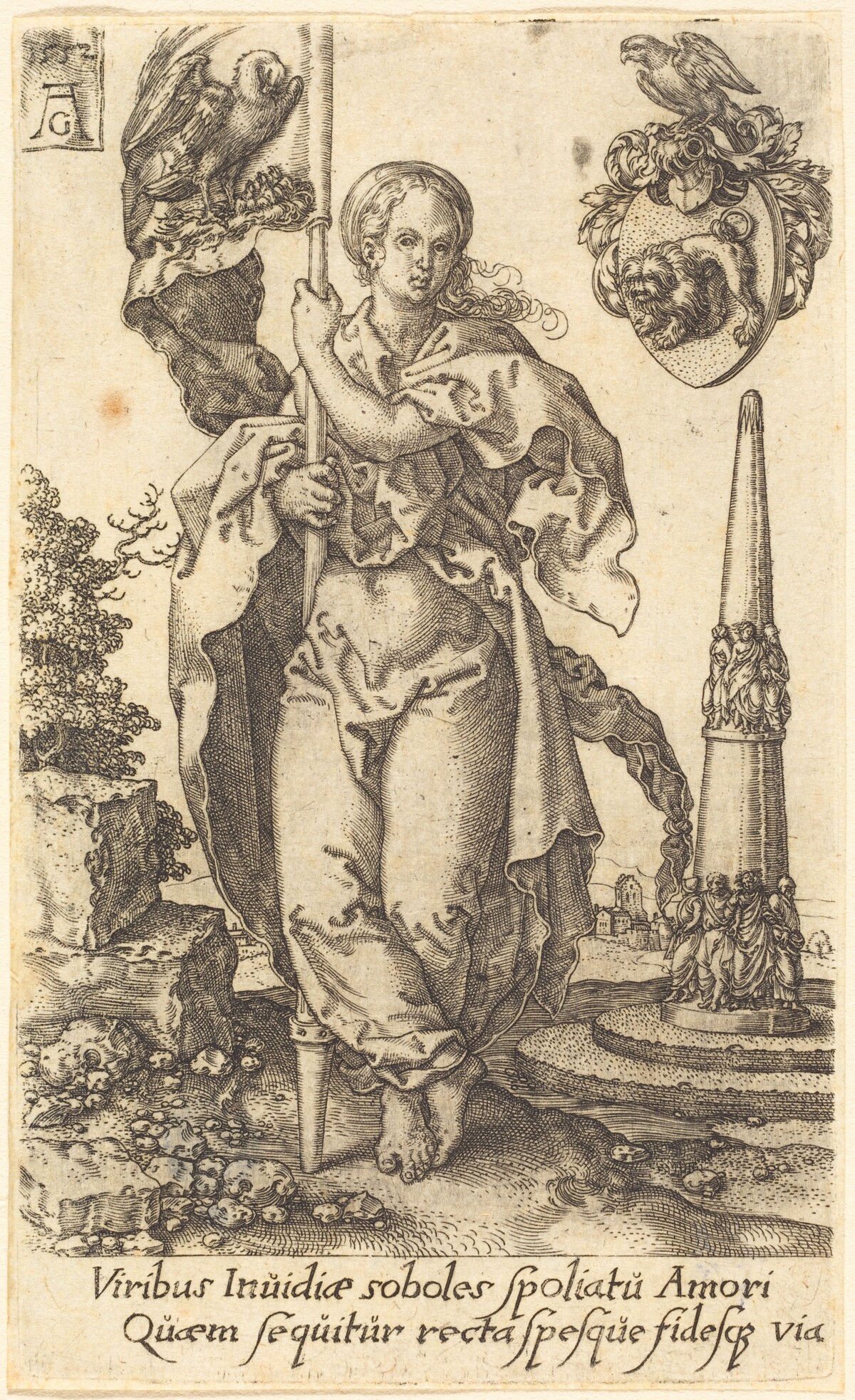 Charity by Heinrich Aldegrever
