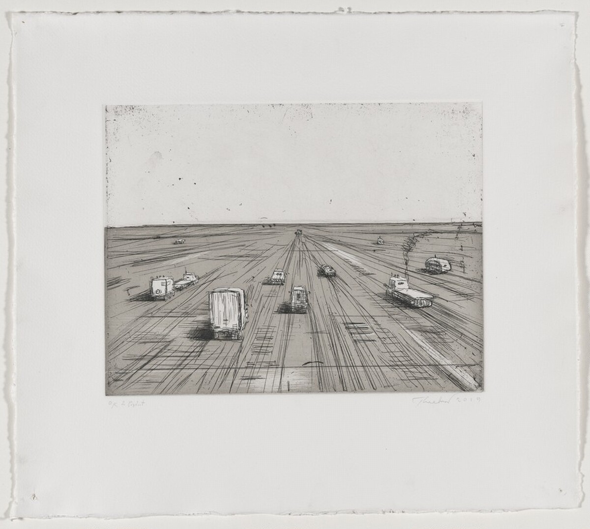 Travelers by Wayne Thiebaud