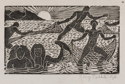 Fisherman with Nets