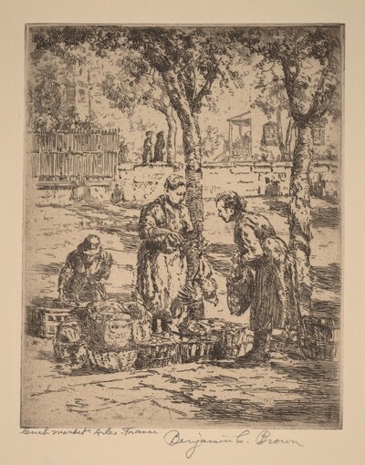 Curb Market, Arles France