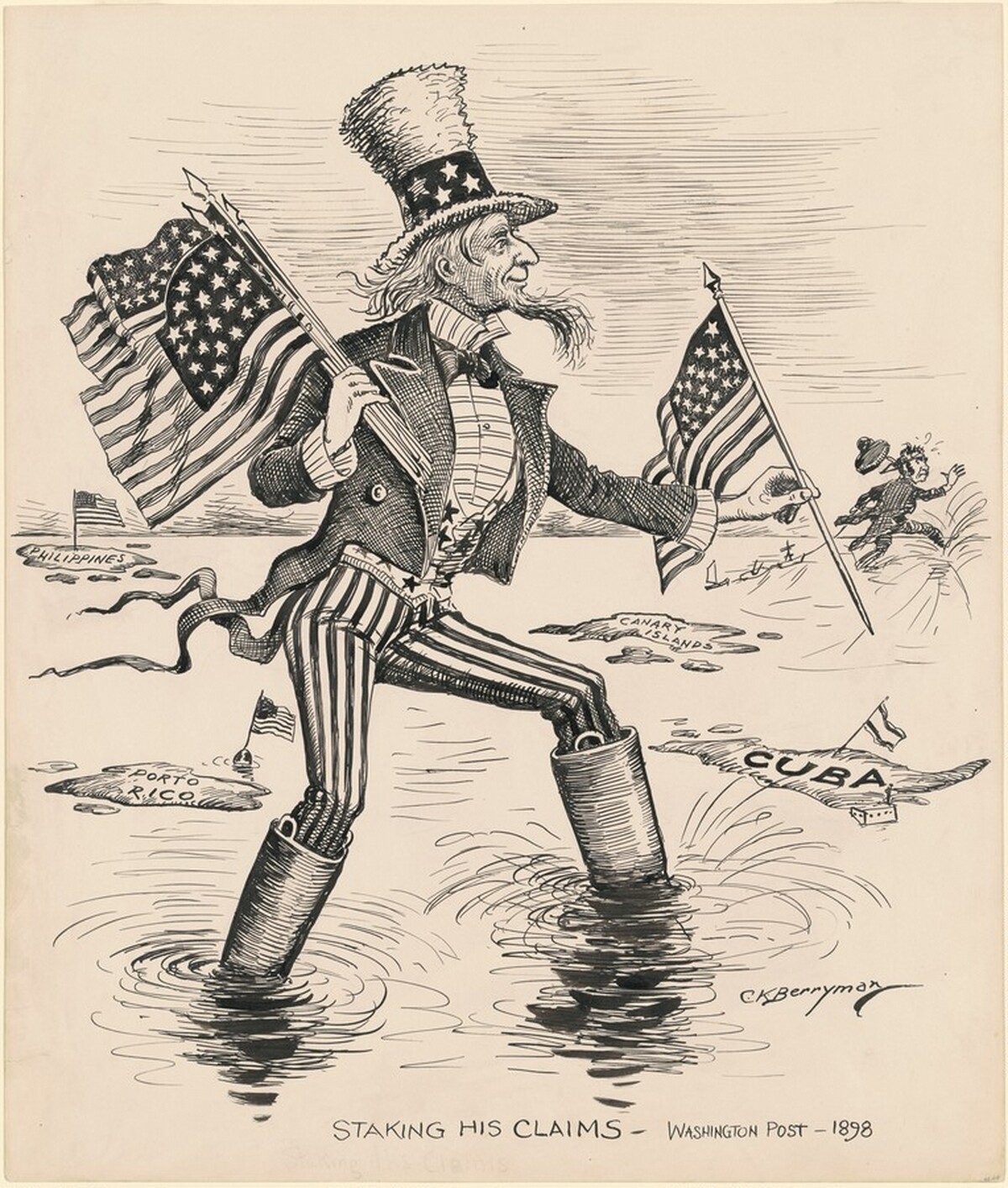 Staking His Claims by Clifford Kennedy Berryman