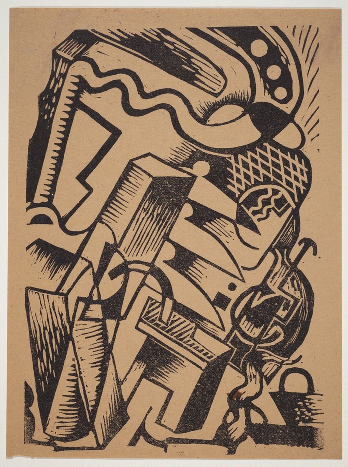 Untitled (Abstraction) by Rolph Scarlett