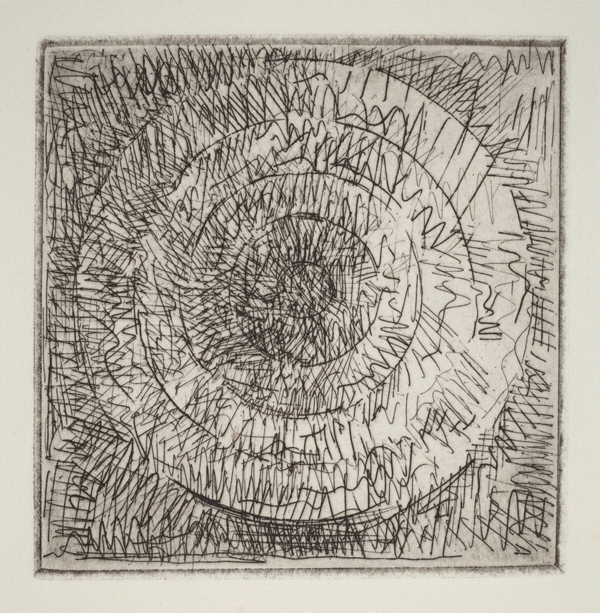Target I [state proof of 4th state] by Jasper Johns
