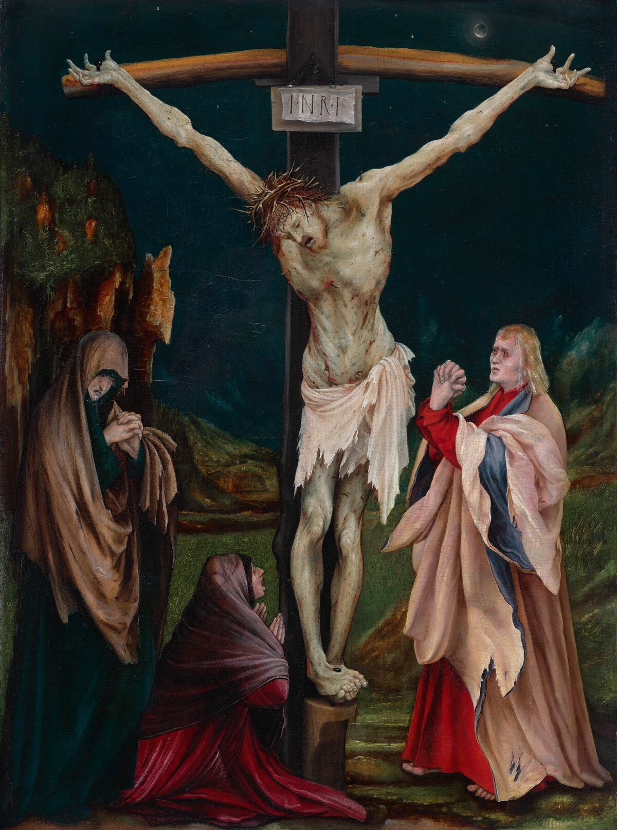 The Small Crucifixion by Matthias Grünewald
