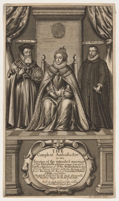 Title Page to Sir Dudly Digges, The Compleat Ambassador